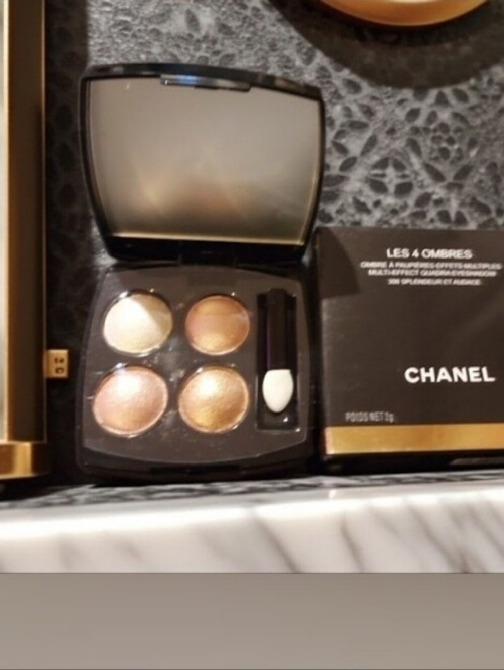 CHANEL Les 4 Ombres Eyeshadow Palette - New! - No Mirror